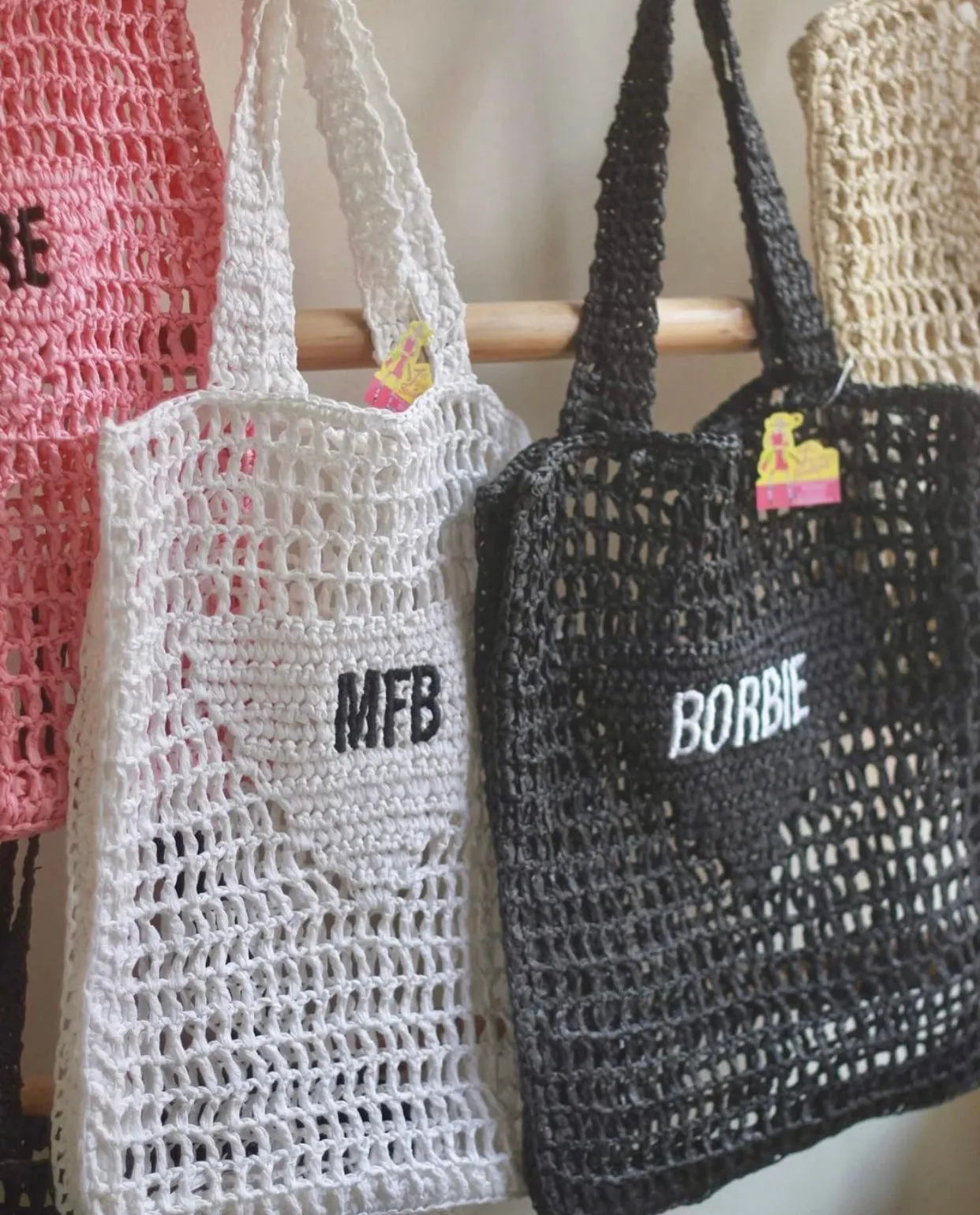 Handmade Raffia Tote