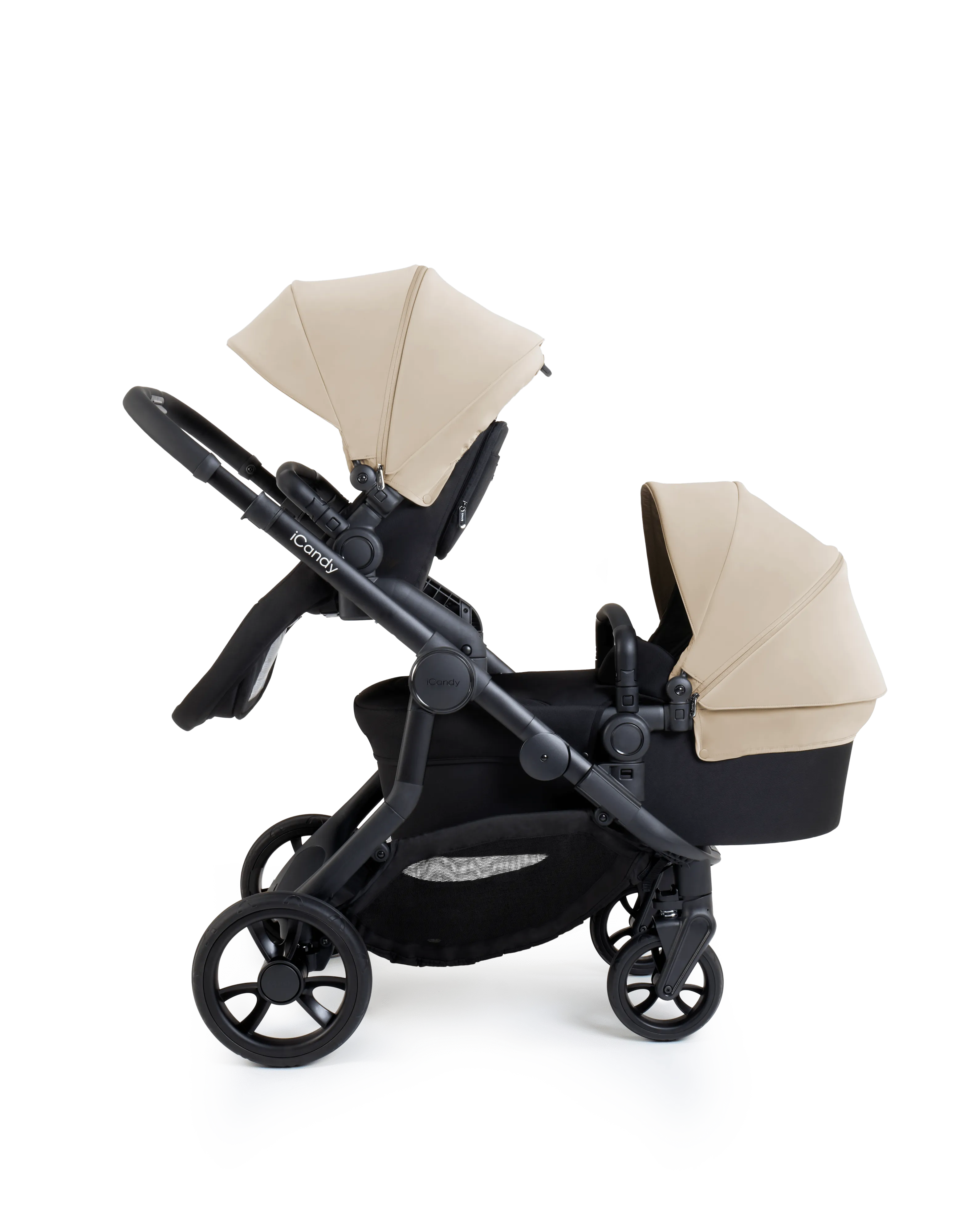 iCandy Orange 4 Double Pushchair - Latte