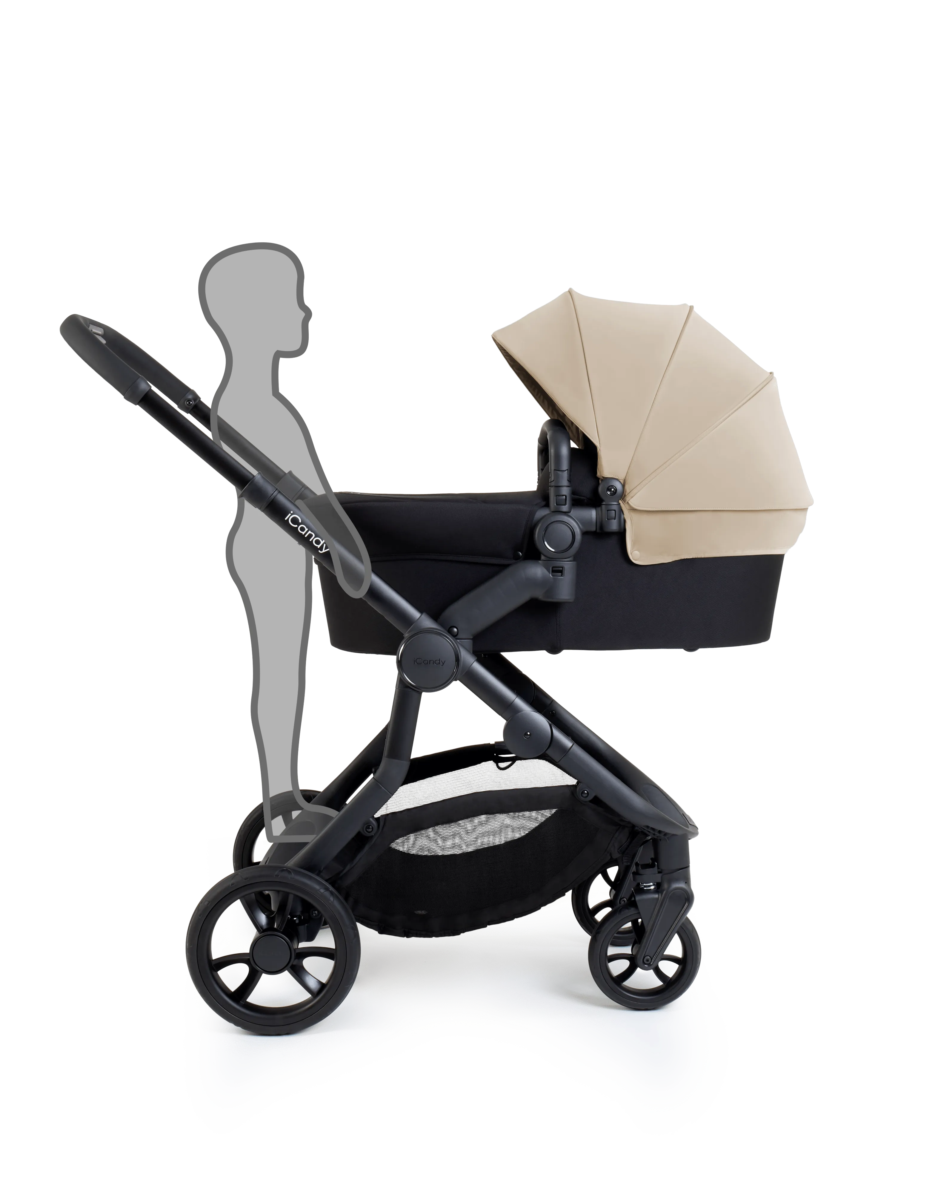 iCandy Orange 4 Twin Pushchair - Latte