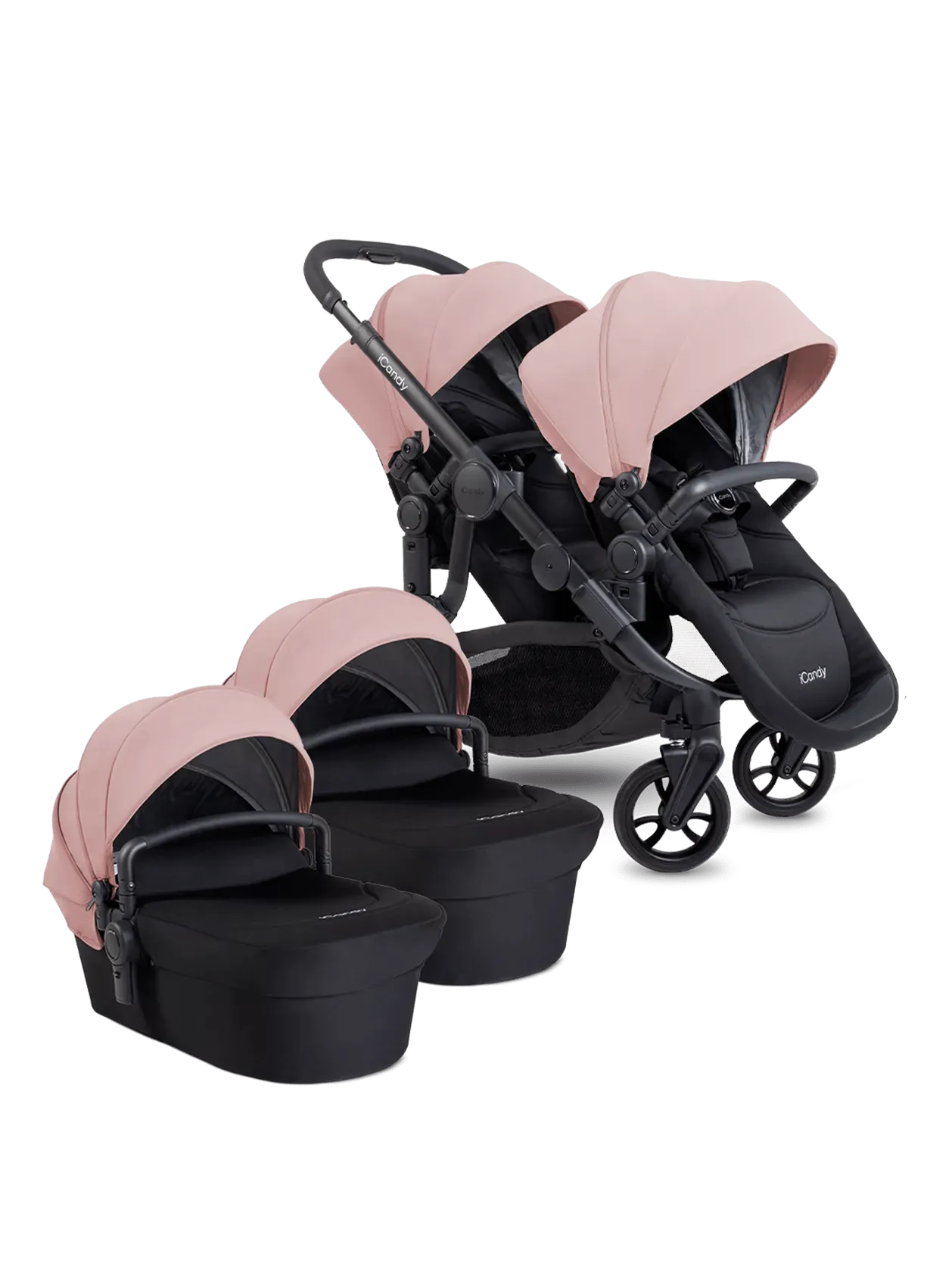 iCandy Orange 4 Twin Pushchair - Rose