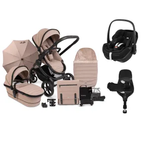 iCandy Peach 7, Pebble 360 PRO Complete Travel System Bundle - Cookie