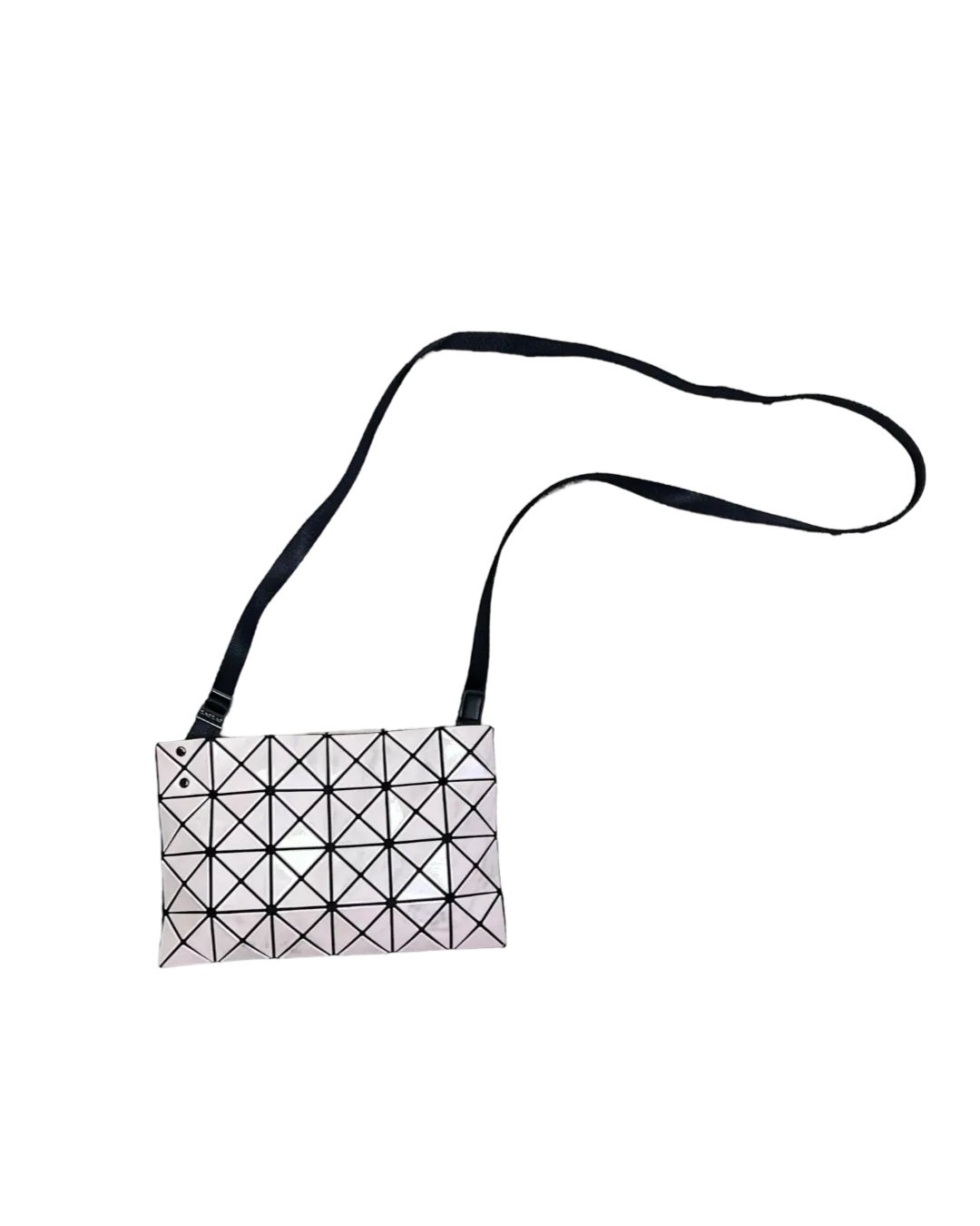 Issey Miyake Bao Bao Ecru Cross Body Bag