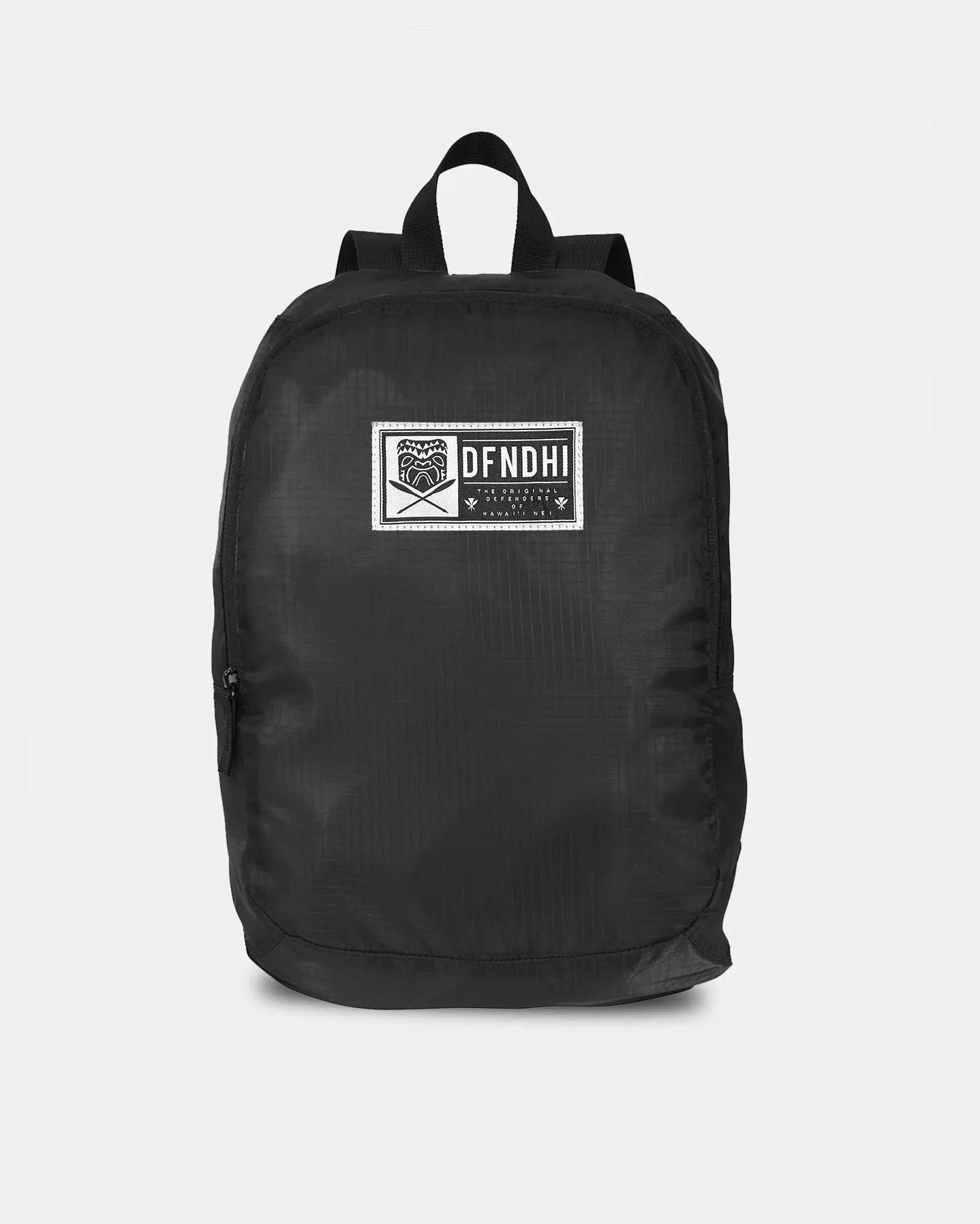 KI'I PATCH Black Backpack