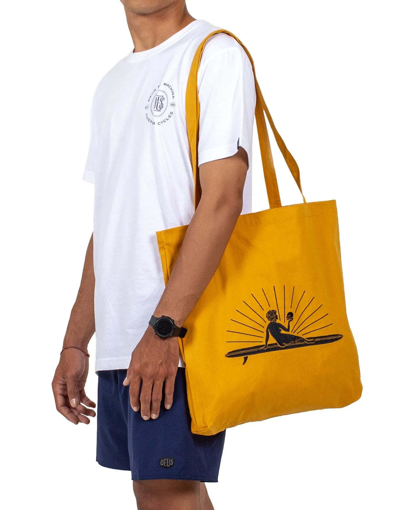 LANDBOYS TOTE BAG - HONEY GOLD