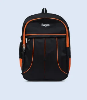 MA1819-BLACK/ORG-Men Laptop Bag