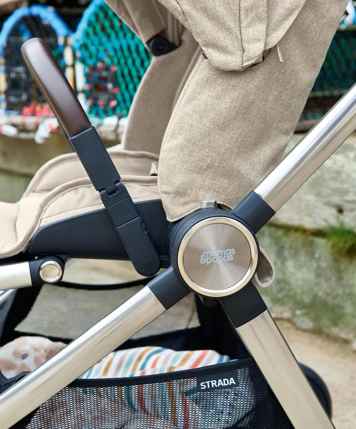 Mamas & Papas Strada Cabriofix i-Size Travel System - Pebble