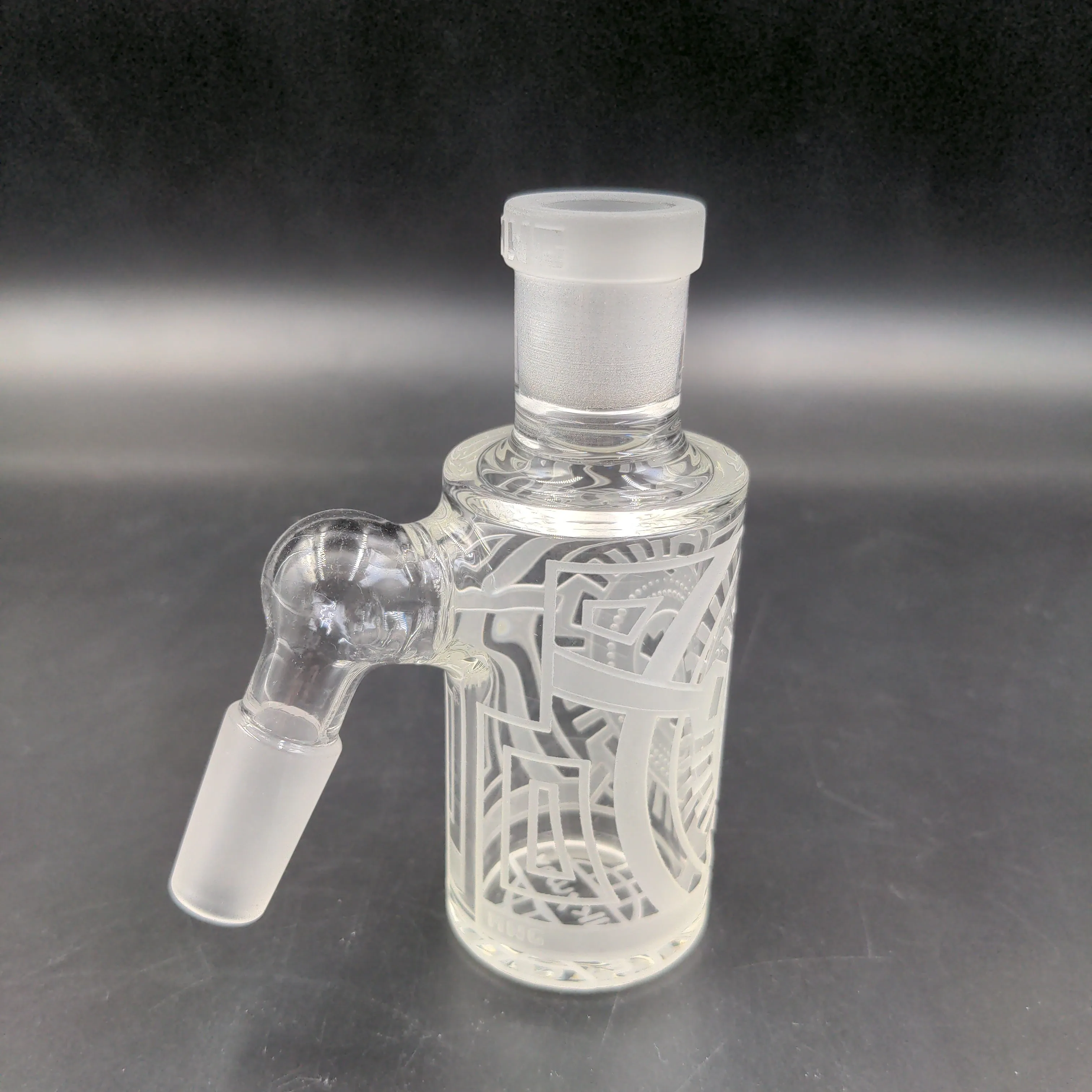 Milky Way Glass Nuclear Dry Ash Catcher 14mm 45 Degrees