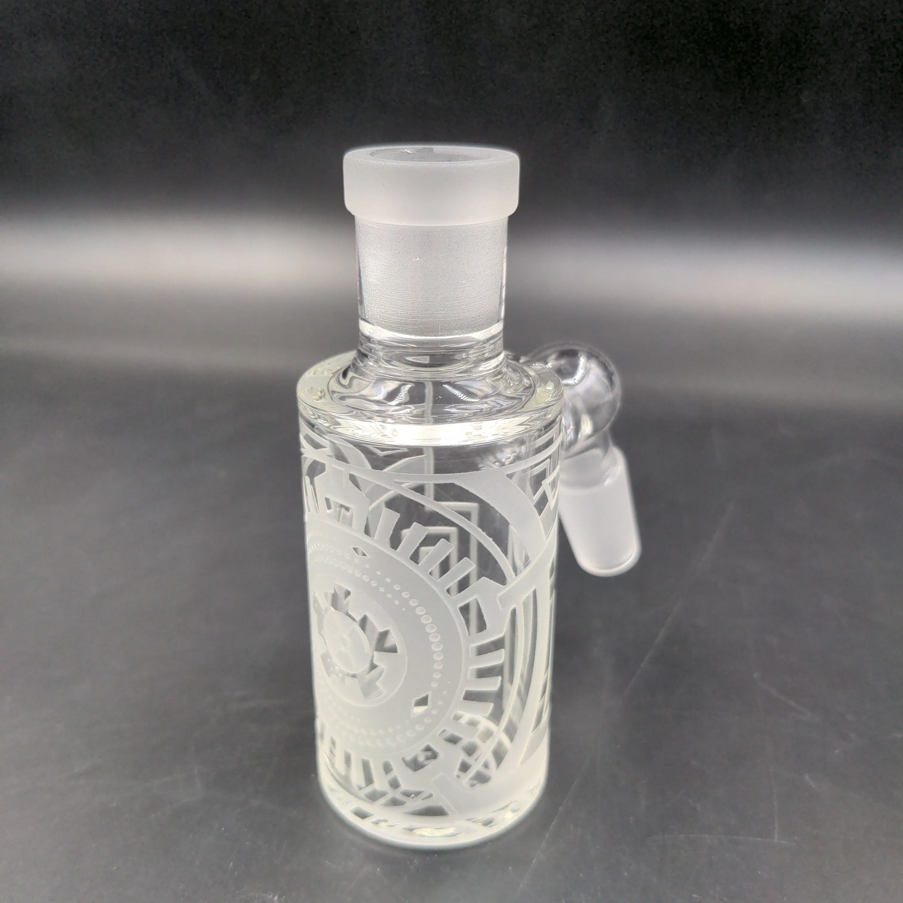 Milky Way Glass Nuclear Dry Ash Catcher 14mm 45 Degrees