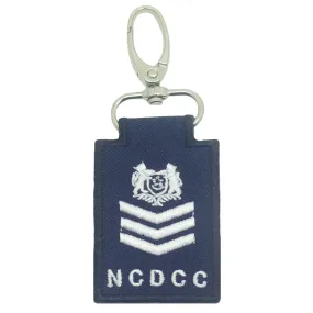 MINI NCDCC RANK KEYCHAIN - STAFF SERGEANT (SSGT)