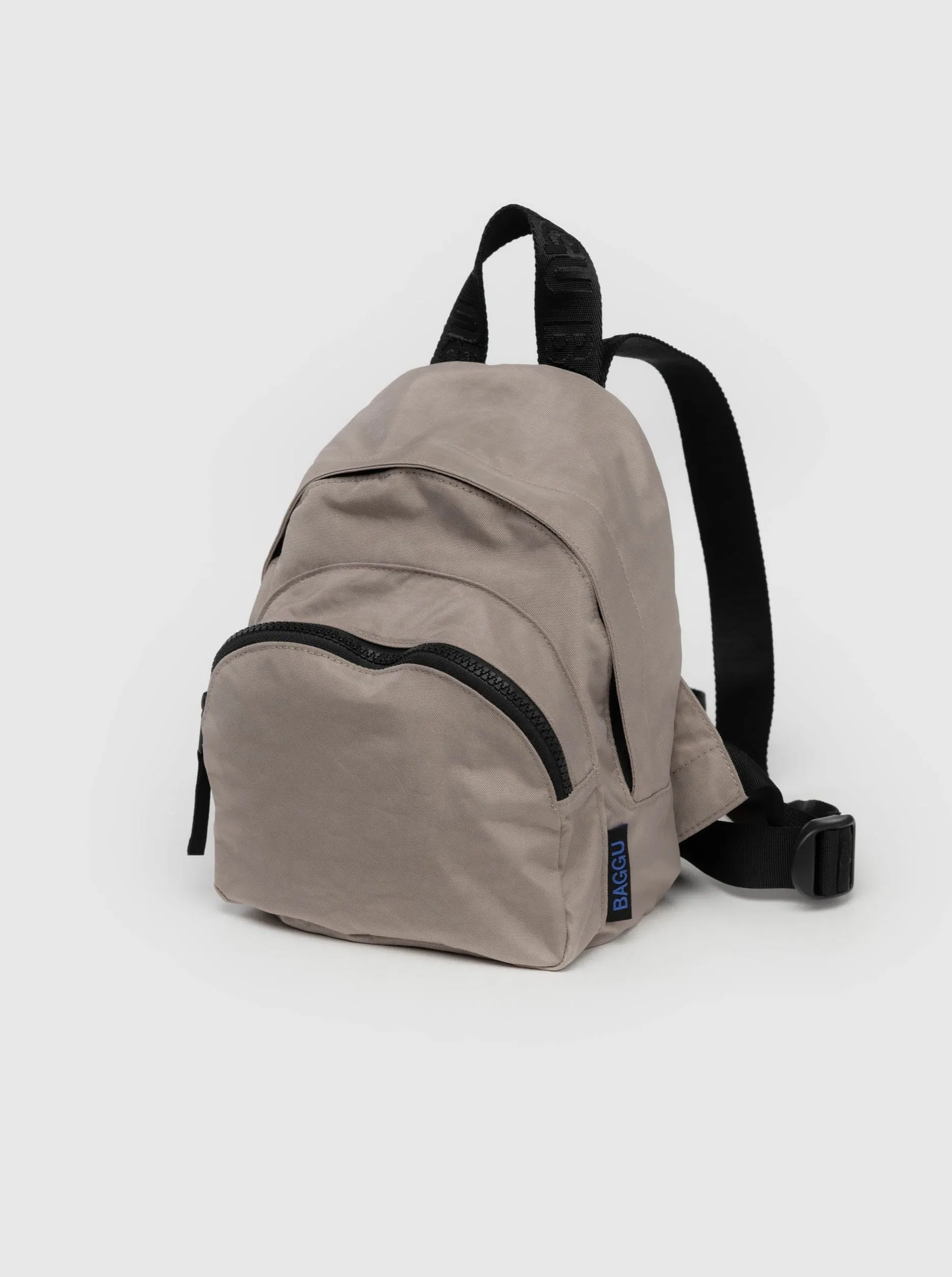 Mini Nylon Backpack in Dove