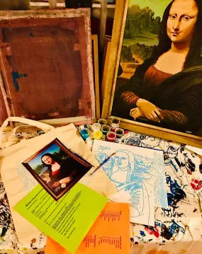 Mona Lisa Paint by Numbers