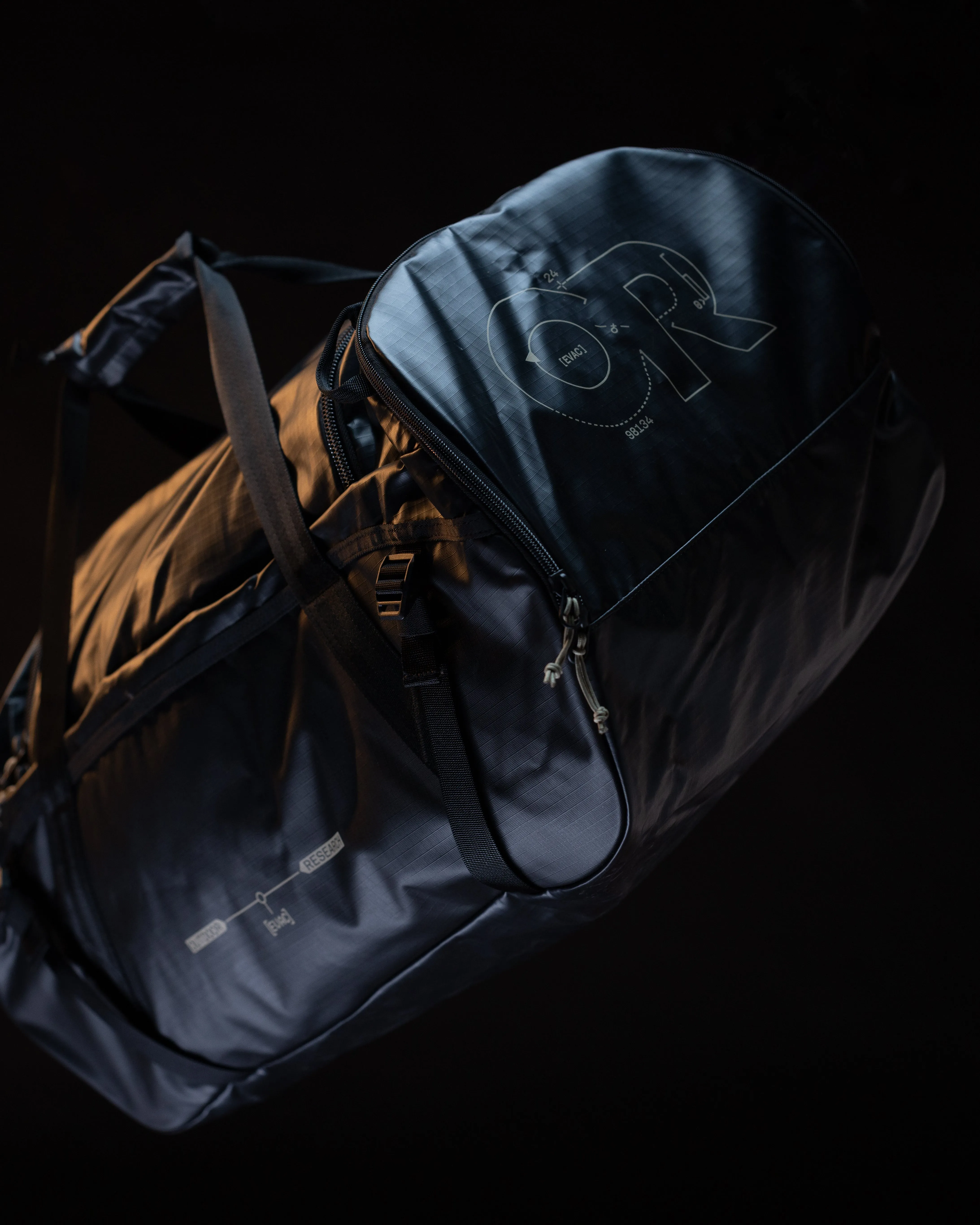 OR x EVAC Carryout Duffel 65L by Sean Pettit