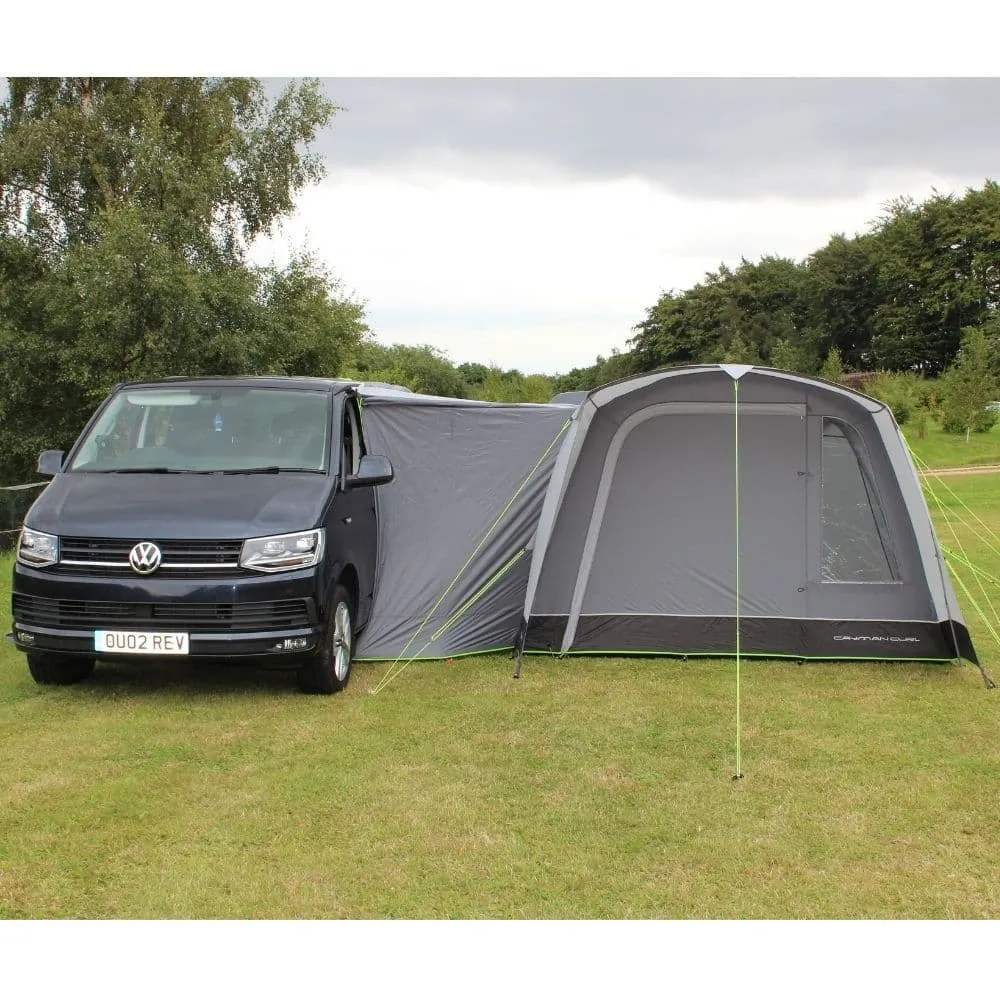 Outdoor Revolution Cayman Curl Air (Low/Mid) Inflatable Drive-Away Awning   Free Footprint (2024)