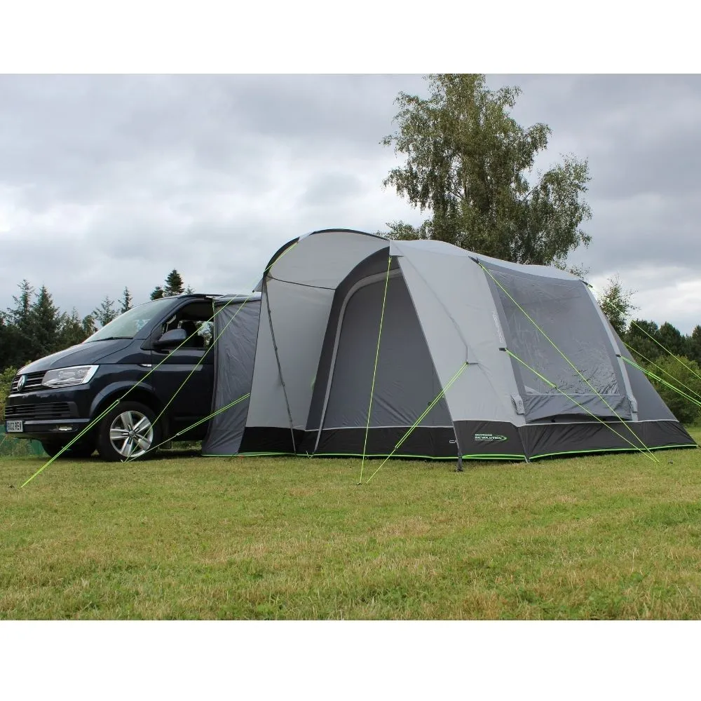 Outdoor Revolution Cayman Curl Air (Low/Mid) Inflatable Drive-Away Awning   Free Footprint (2024)