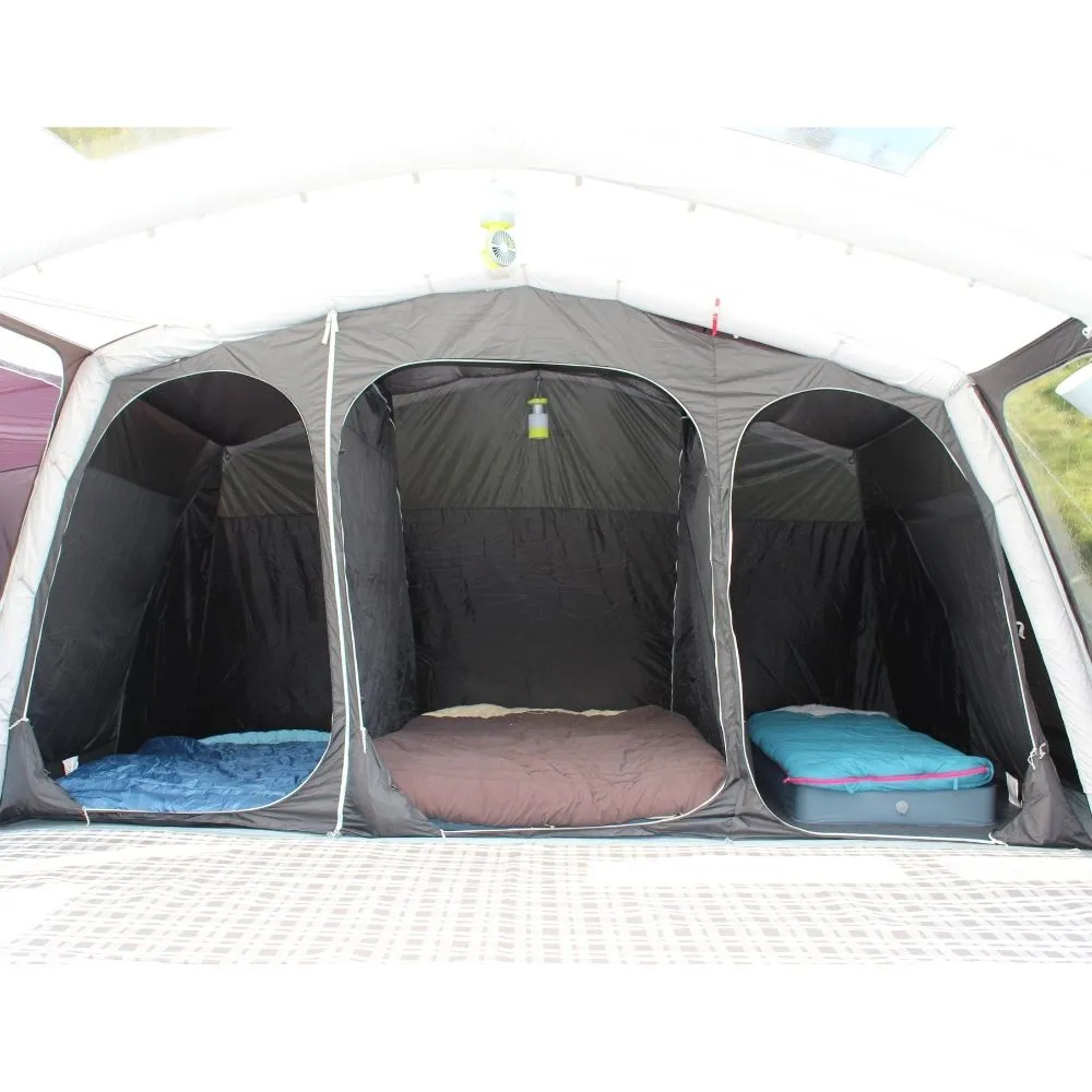 Outdoor Revolution Ozone 8.0 Safari Lodge Six ( 6) Berth Family Air Tent with Two Side Annexes ORFT3020   Free Footprint (2024)