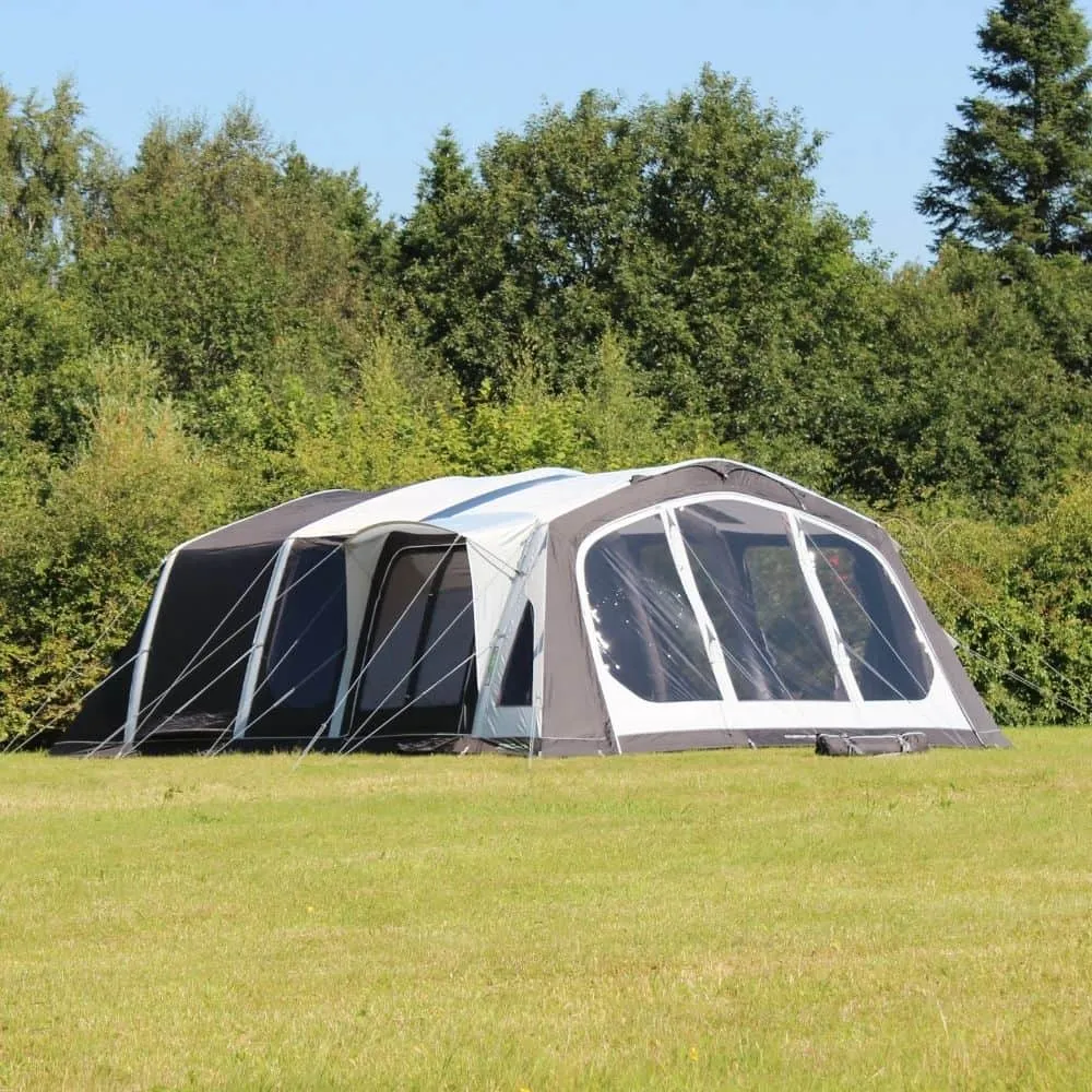 Outdoor Revolution Ozone 8.0 Safari Lodge Six ( 6) Berth Family Air Tent with Two Side Annexes ORFT3020   Free Footprint (2024)