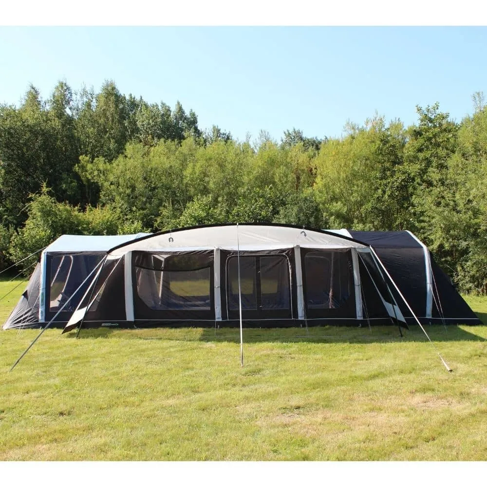 Outdoor Revolution Ozone 8.0 Safari Lodge Six ( 6) Berth Family Air Tent with Two Side Annexes ORFT3020   Free Footprint (2024)