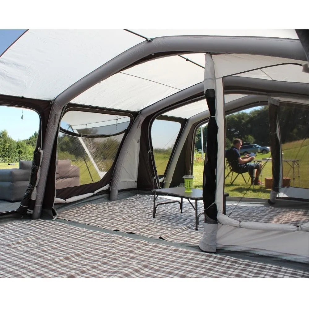 Outdoor Revolution Ozone 8.0 Safari Lodge Six ( 6) Berth Family Air Tent with Two Side Annexes ORFT3020   Free Footprint (2024)