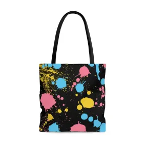 Pan Paint Splash Tote Bag