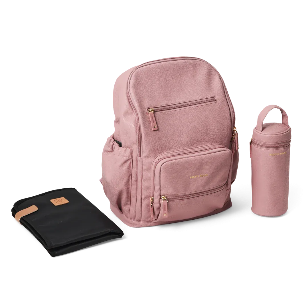 Pretty Brave Chloe Backpack - Dusky Rose