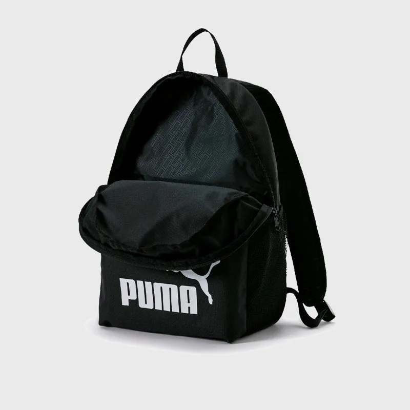 Puma Unisex Phase Backpack Black/White _ 167481 _ Black