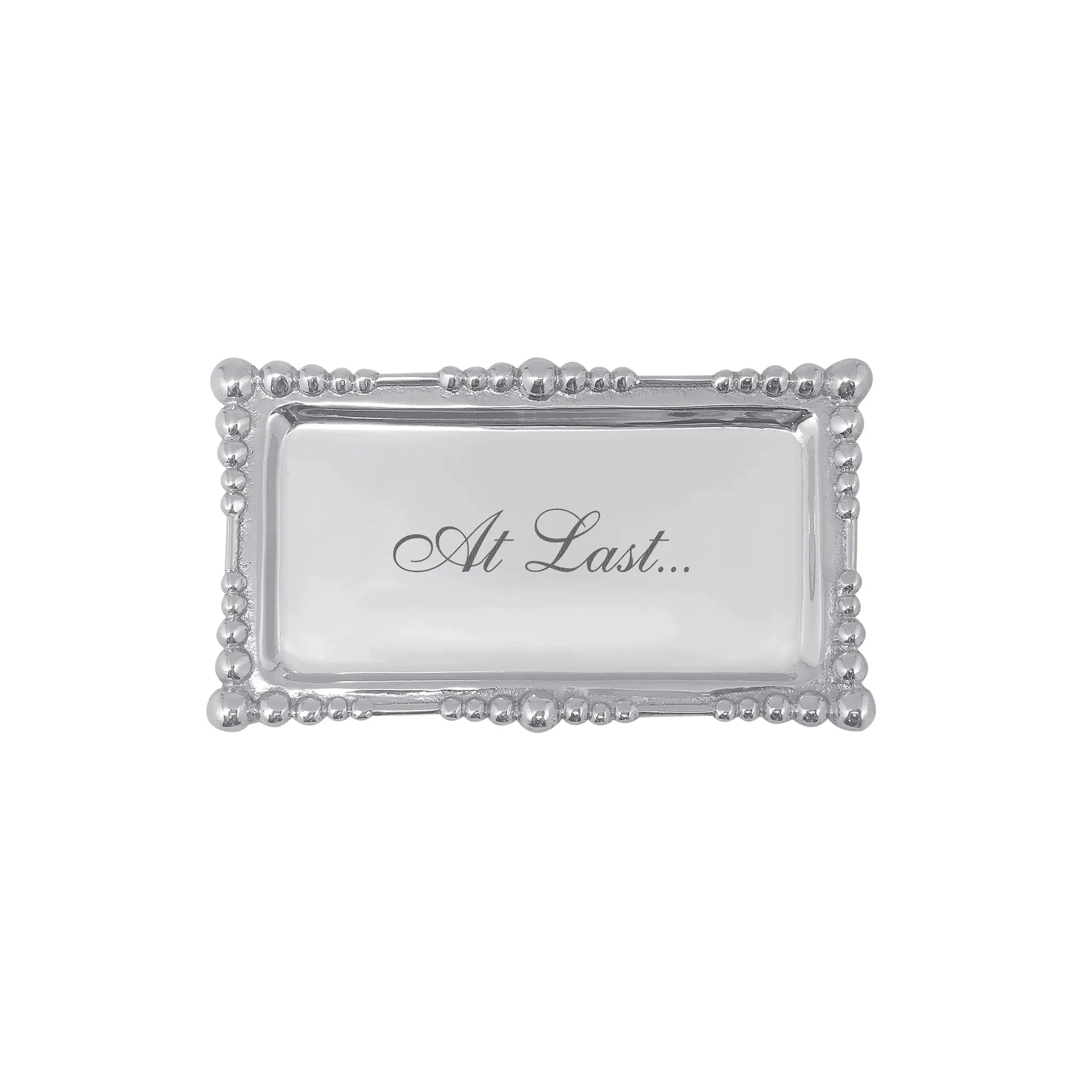 "At Last" Statement Tray