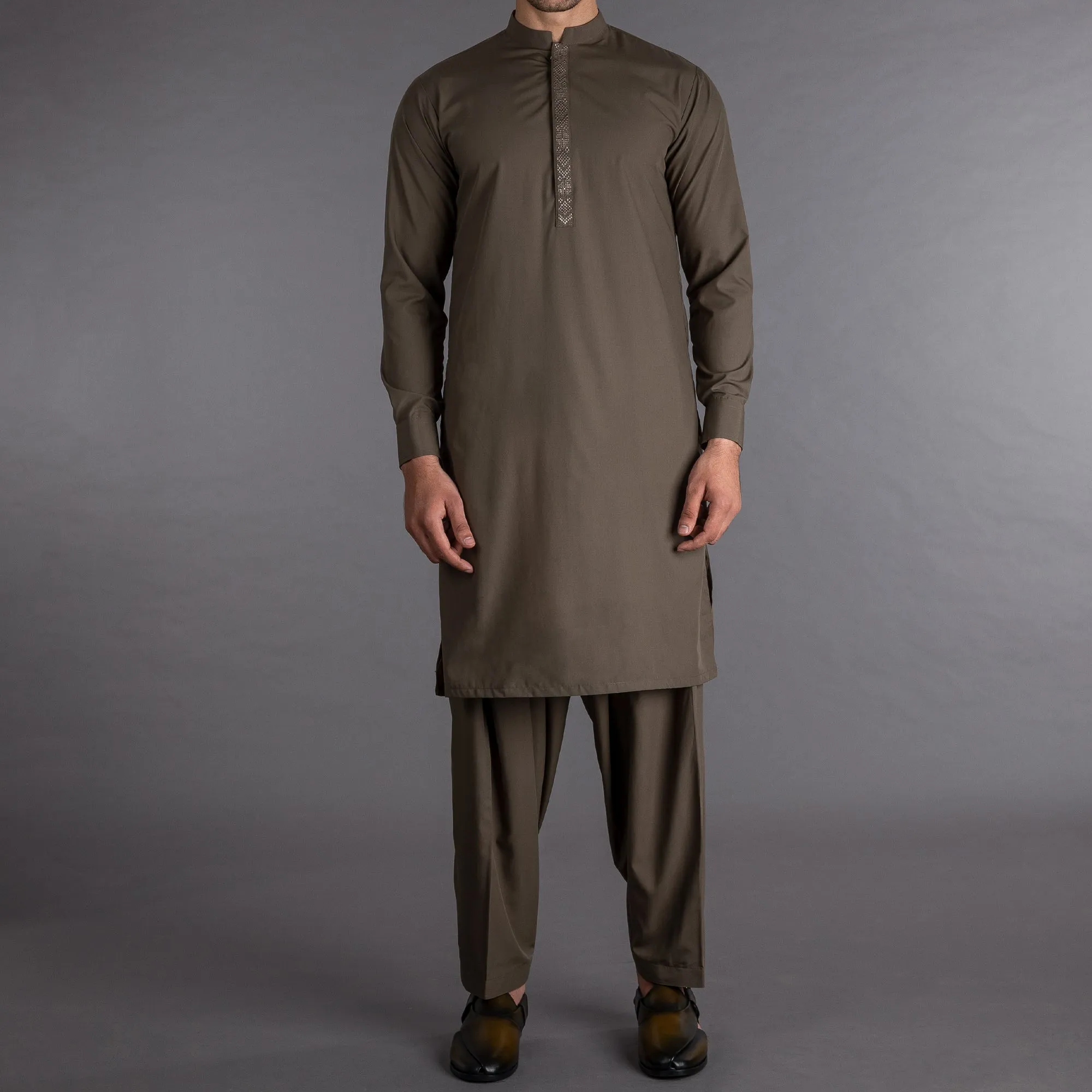 Riwaaj - Green Shalwar Qameez