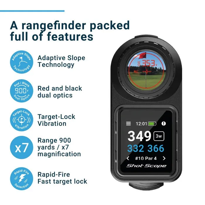 Shot Scope Pro LX  Rangefinder   GPS