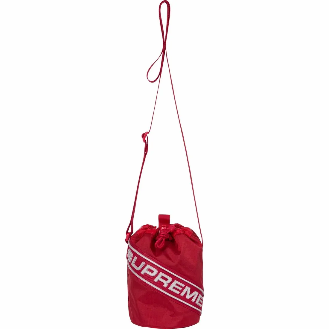 SUPREME SMALL CINCH POUCH-RED