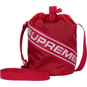 SUPREME SMALL CINCH POUCH-RED