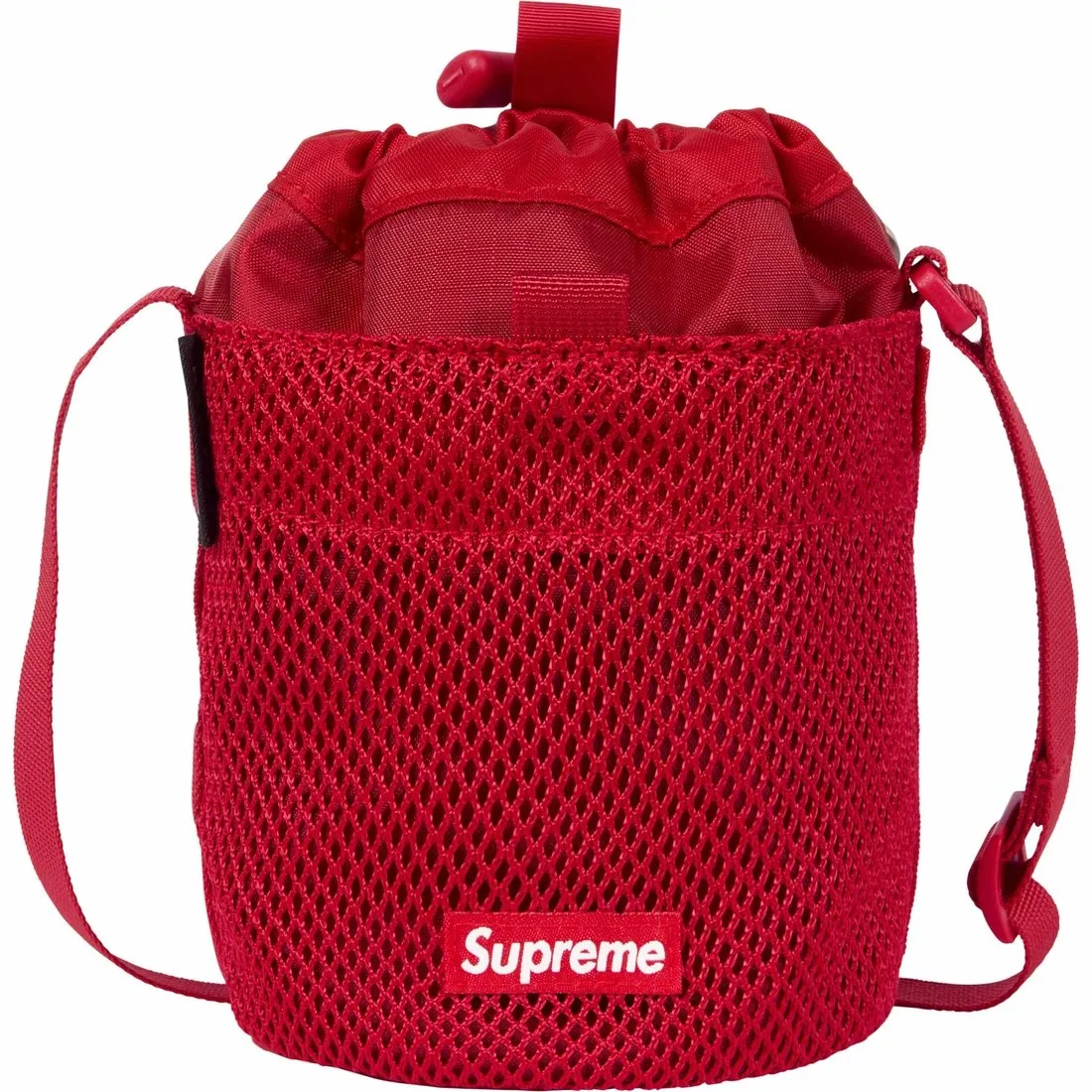 SUPREME SMALL CINCH POUCH-RED