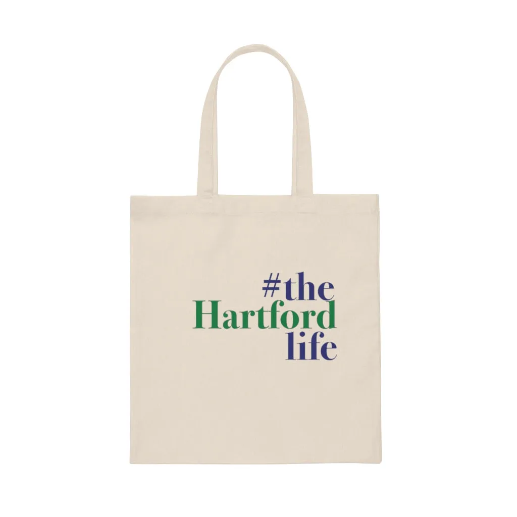 #thehartfordlife Canvas Tote Bag