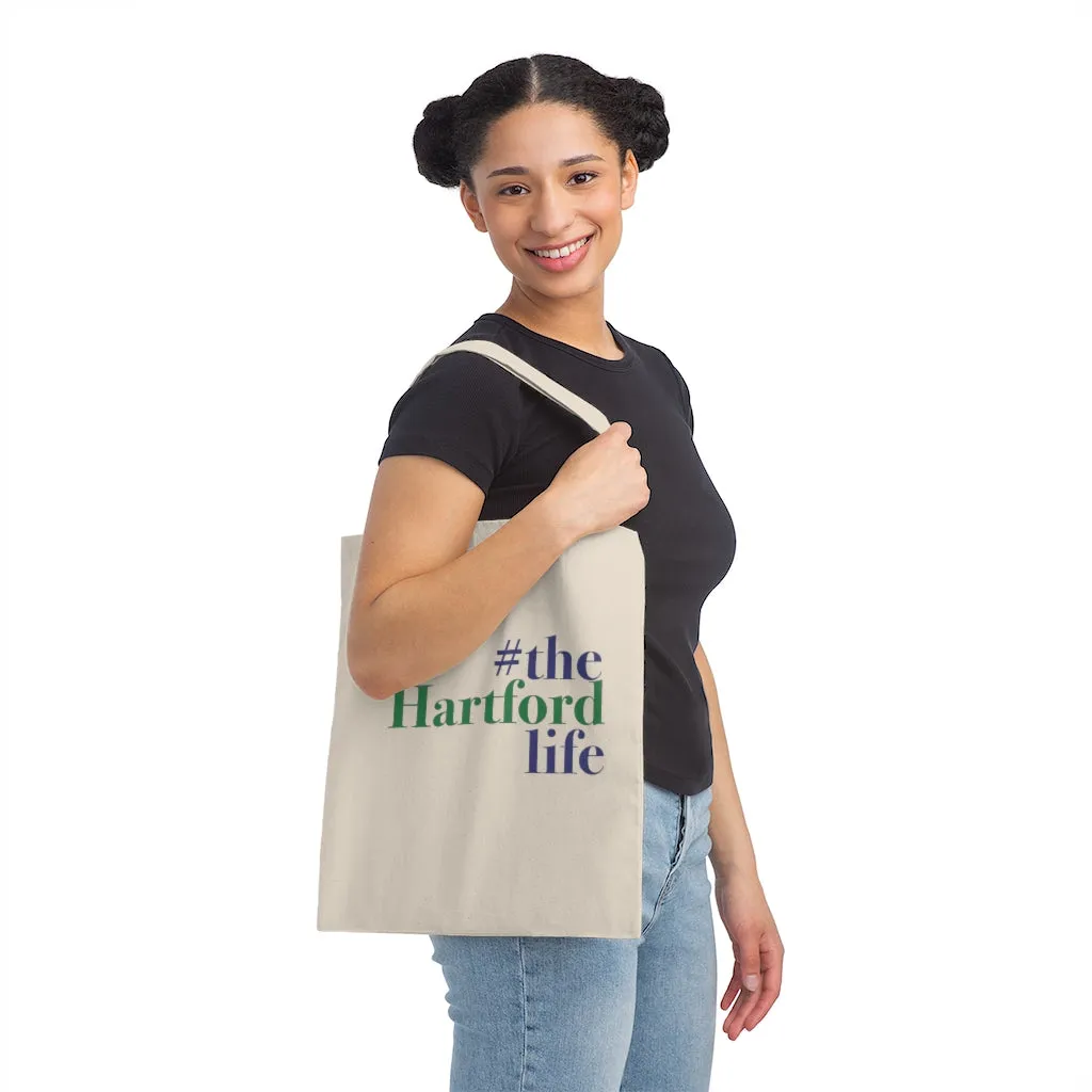 #thehartfordlife Canvas Tote Bag