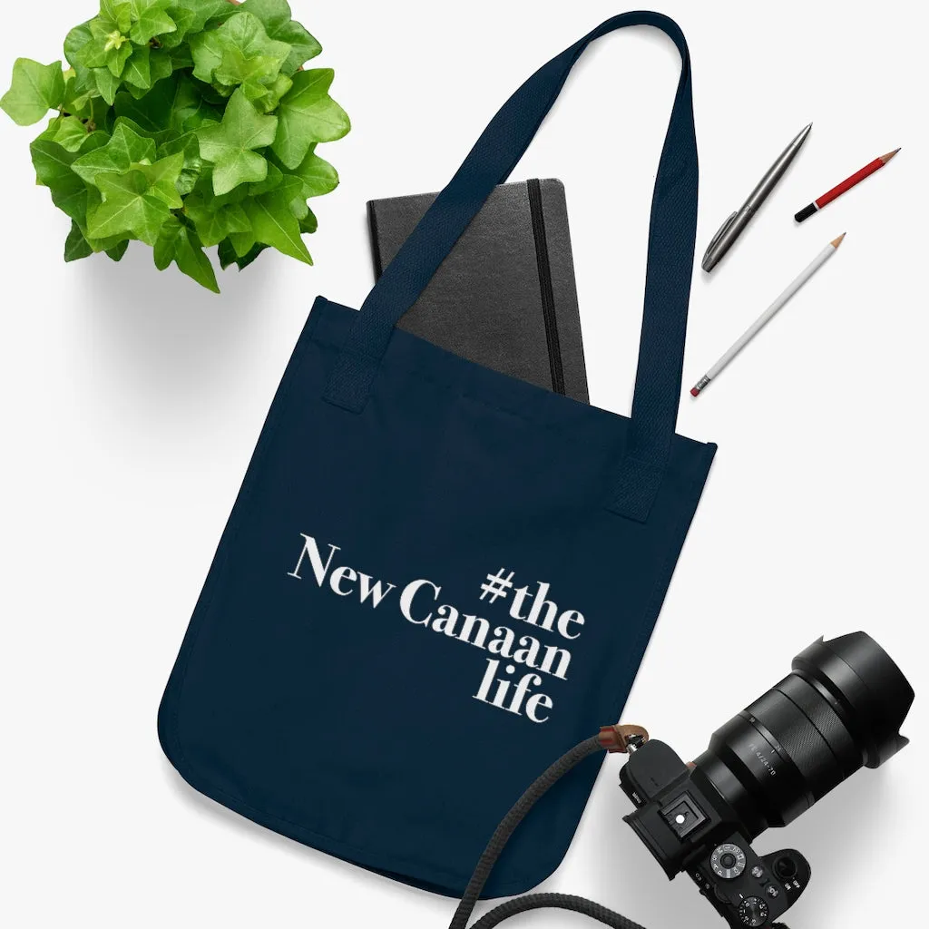 #thenewcanaanlife Organic Canvas Tote Bag