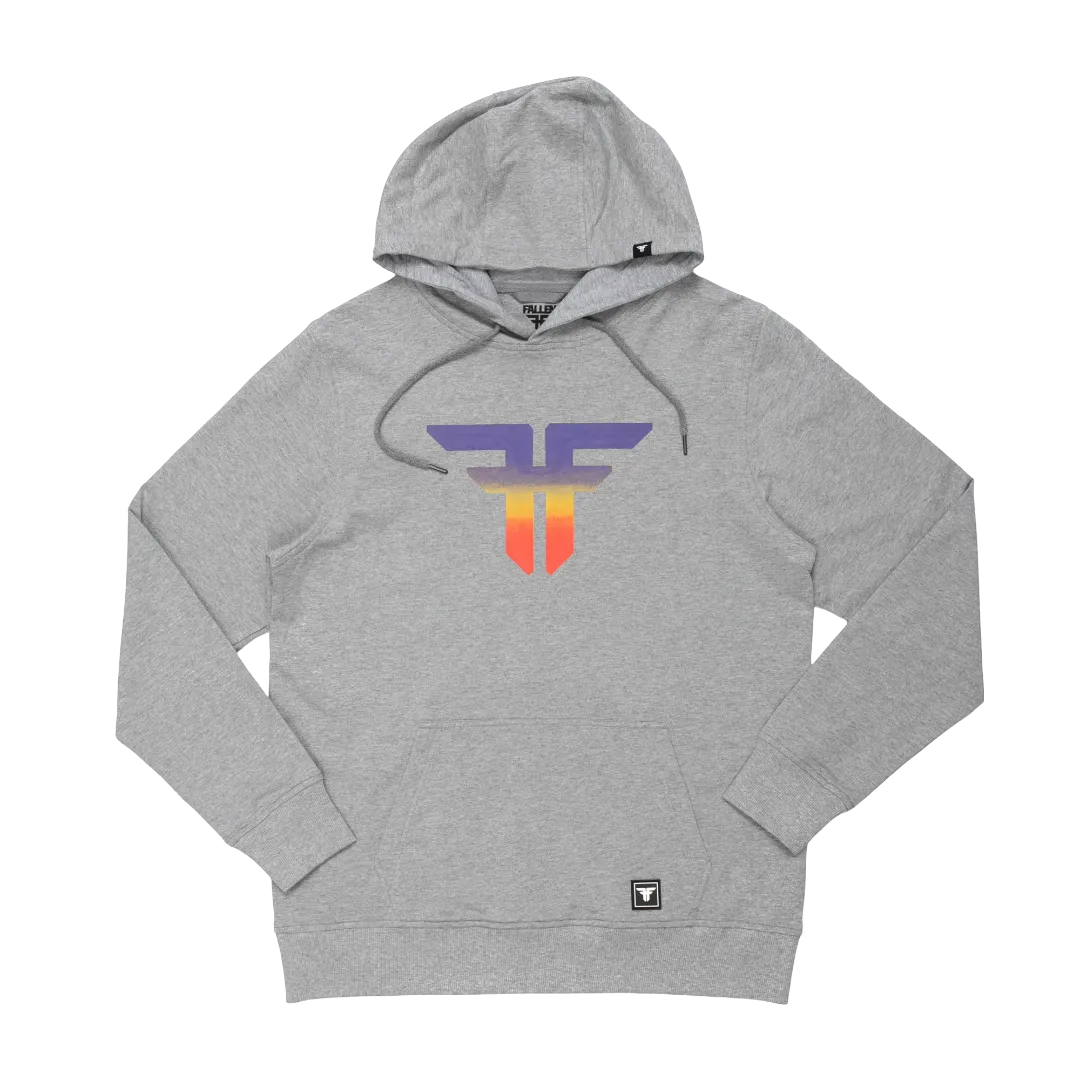 TRADEMARK HOODIE GRAY/RAINBOW