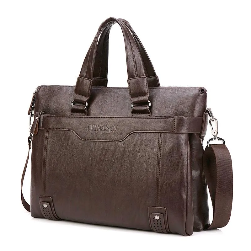 Travel Laptop Bag - Dark Brown (15036-4)