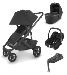 UPPAbaby Cruz V2 with Cabriofix i-Size Car Seat and Base - Jake