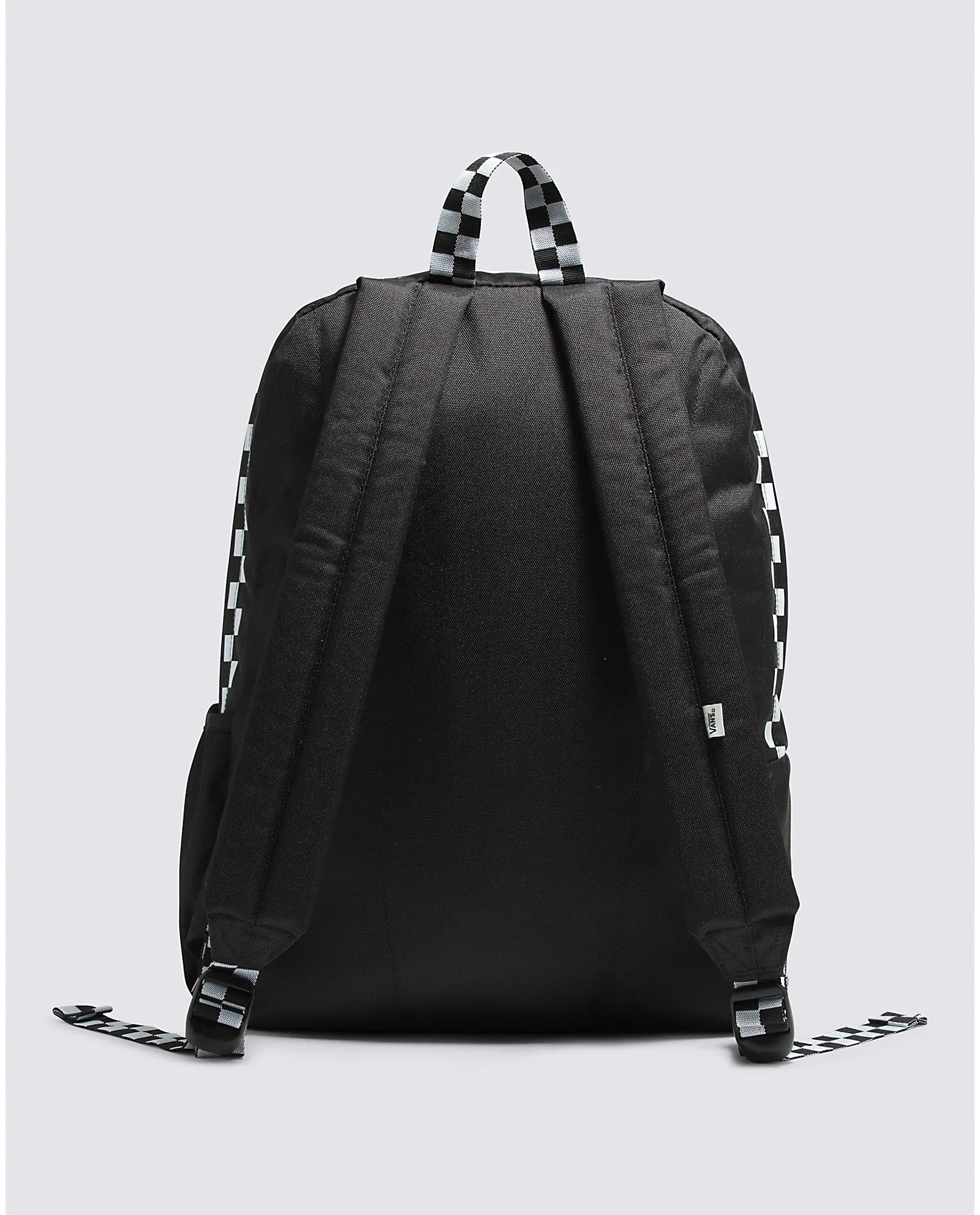 VANS WOMEN'S STREET SPORT REALM BACKPACK (BLACK/WHITE CHECKERBOARD)