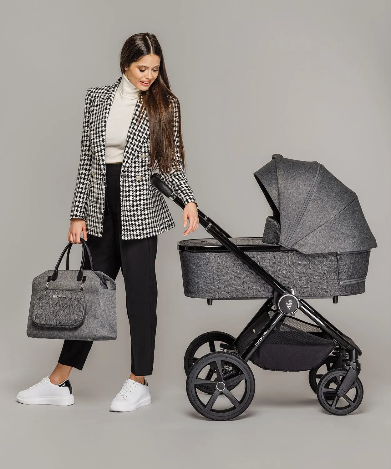 Venicci 3 in 1 Tinum UPLINE Cloud T Travel System - Slate Grey