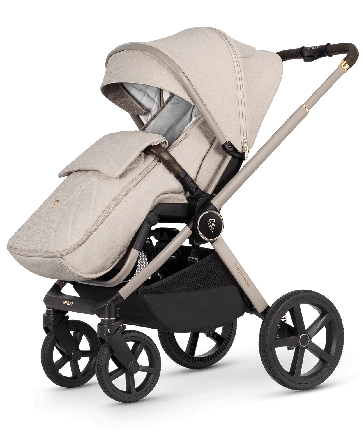 Venicci 3 in 1 Tinum UPLINE Pebble 360 PRO Travel System - Stone Beige