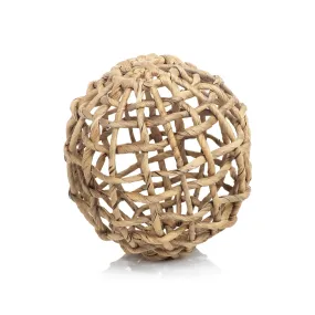 Water Hyacinth Twisted Fill Decorative Ball